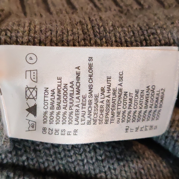 H&M Grey Sweater with Hood L - Picture 4 of 4